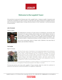Press Release - Legalett Welcomes 2 New Reps to the Team
